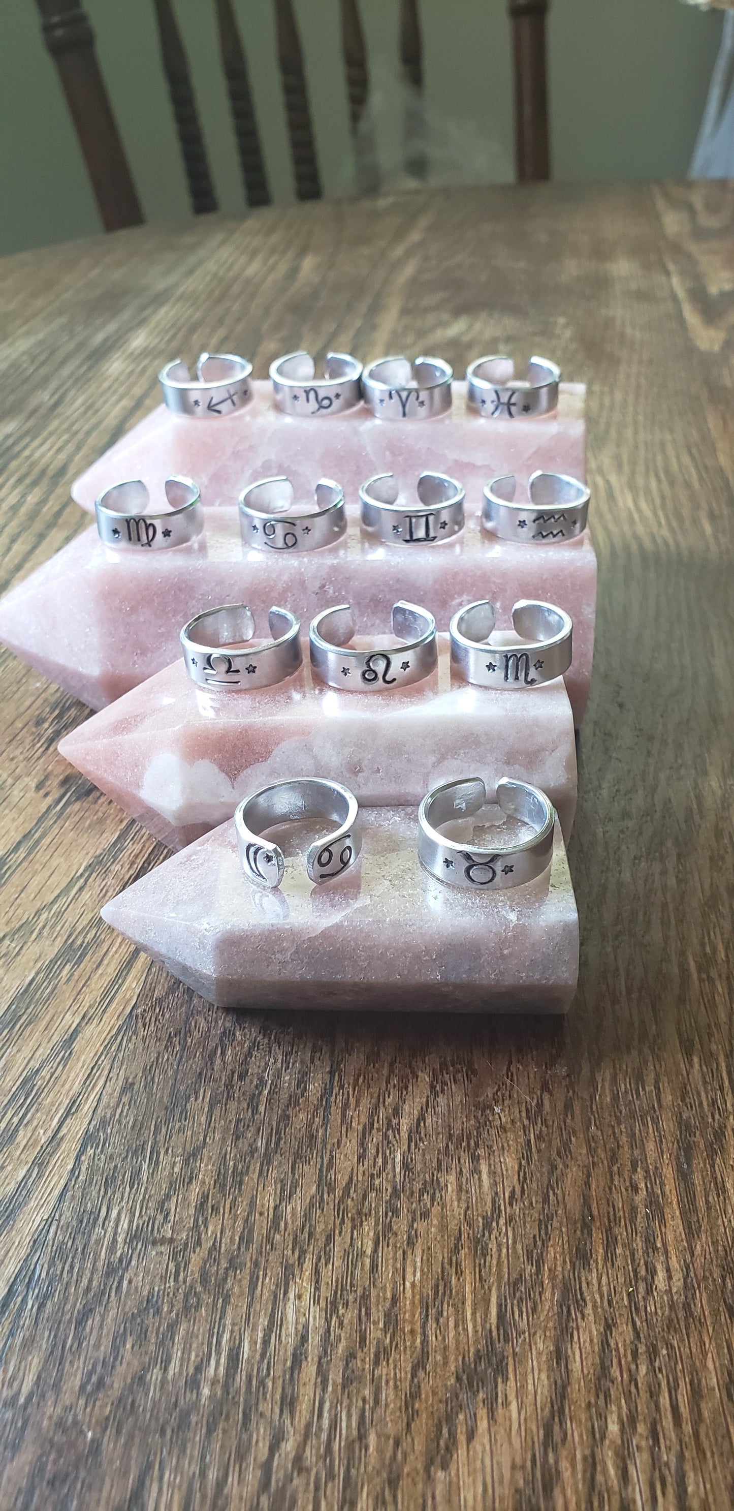 Zodiac Rings