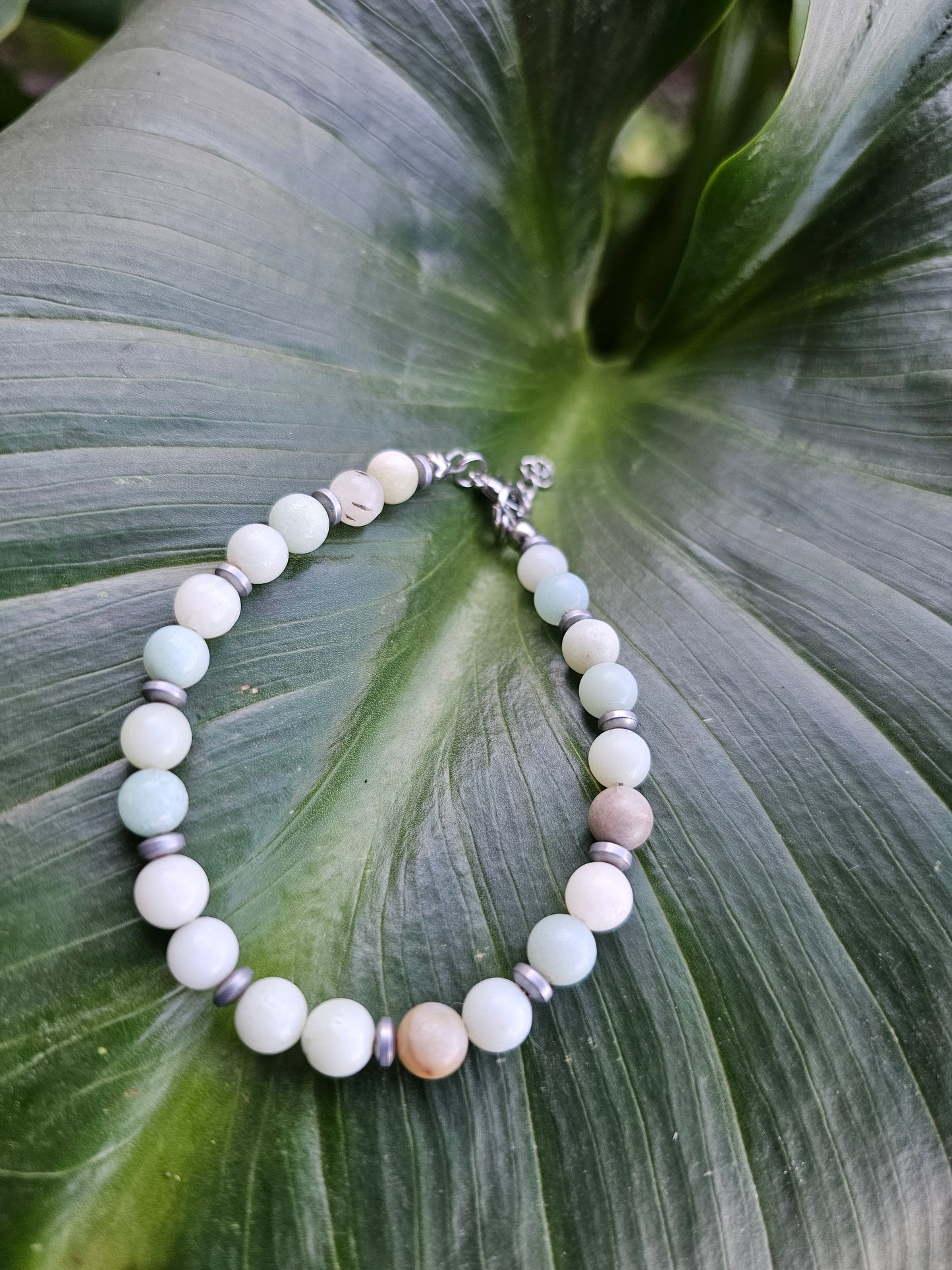 Amazonite Clasp Bracelet