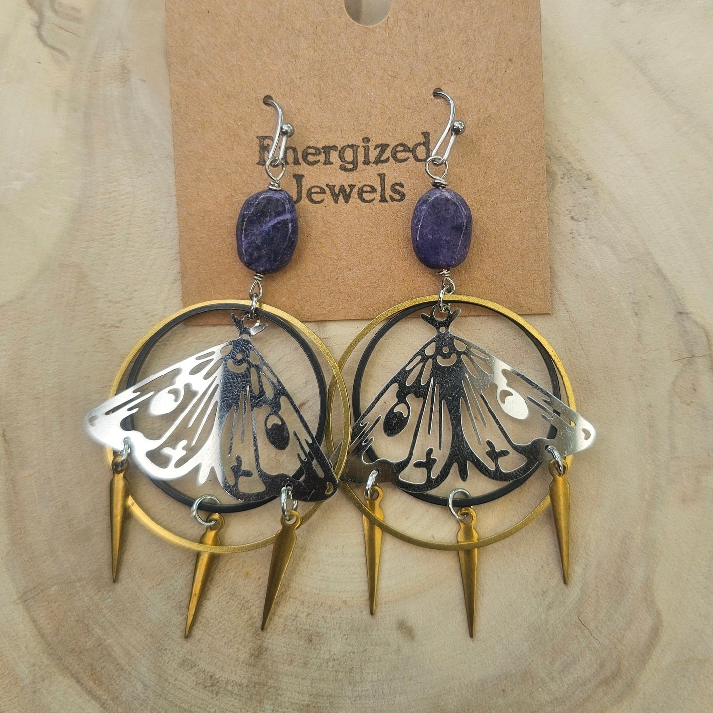 Chrysalis Echo Lapis Lazuli Earrings