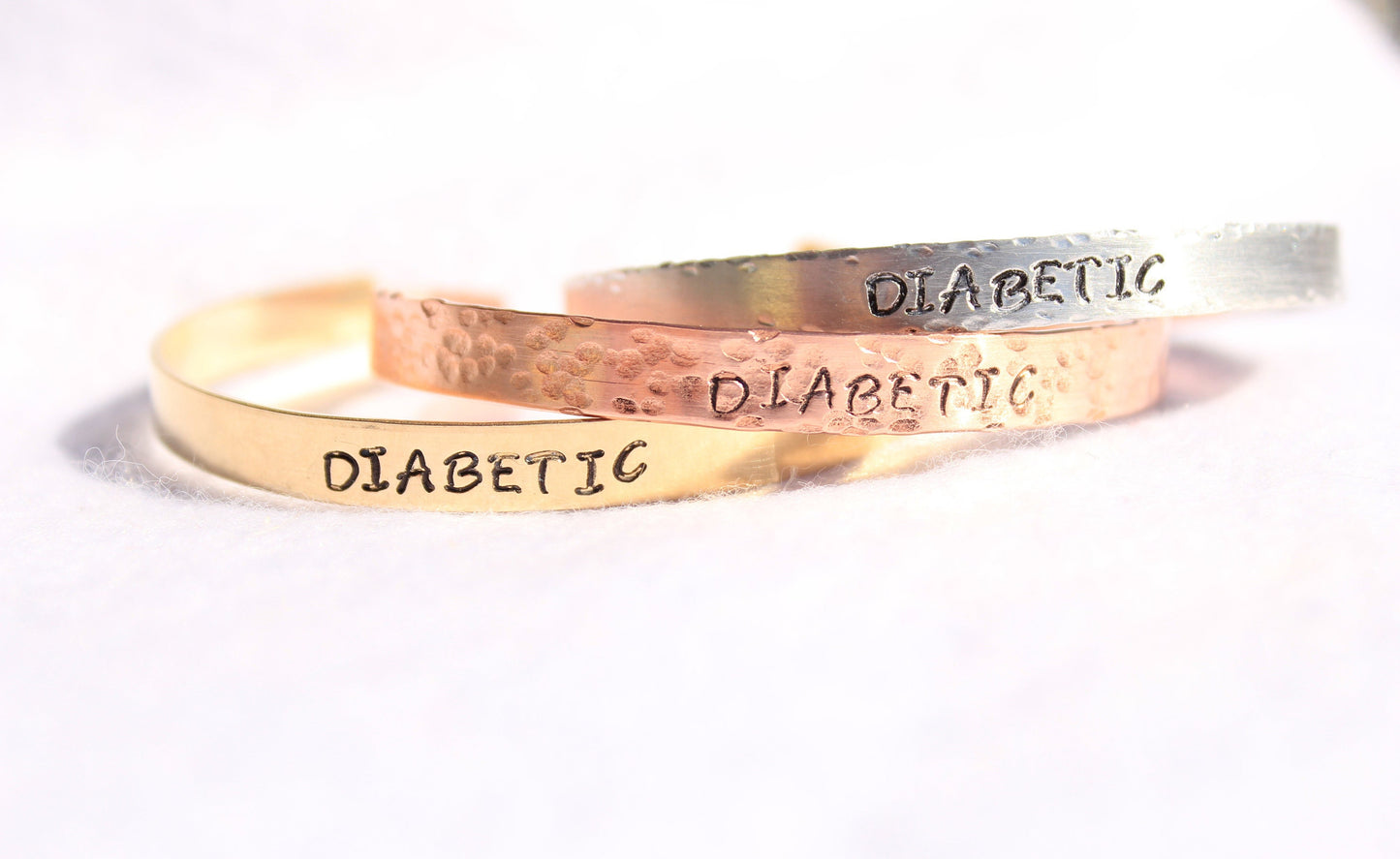 Medical Alert Bracelet | Medical Bracelet | Diabetic ID Bracelet | Personalized Hand Stamped ID Bracelet | Medical Identification Bracelet