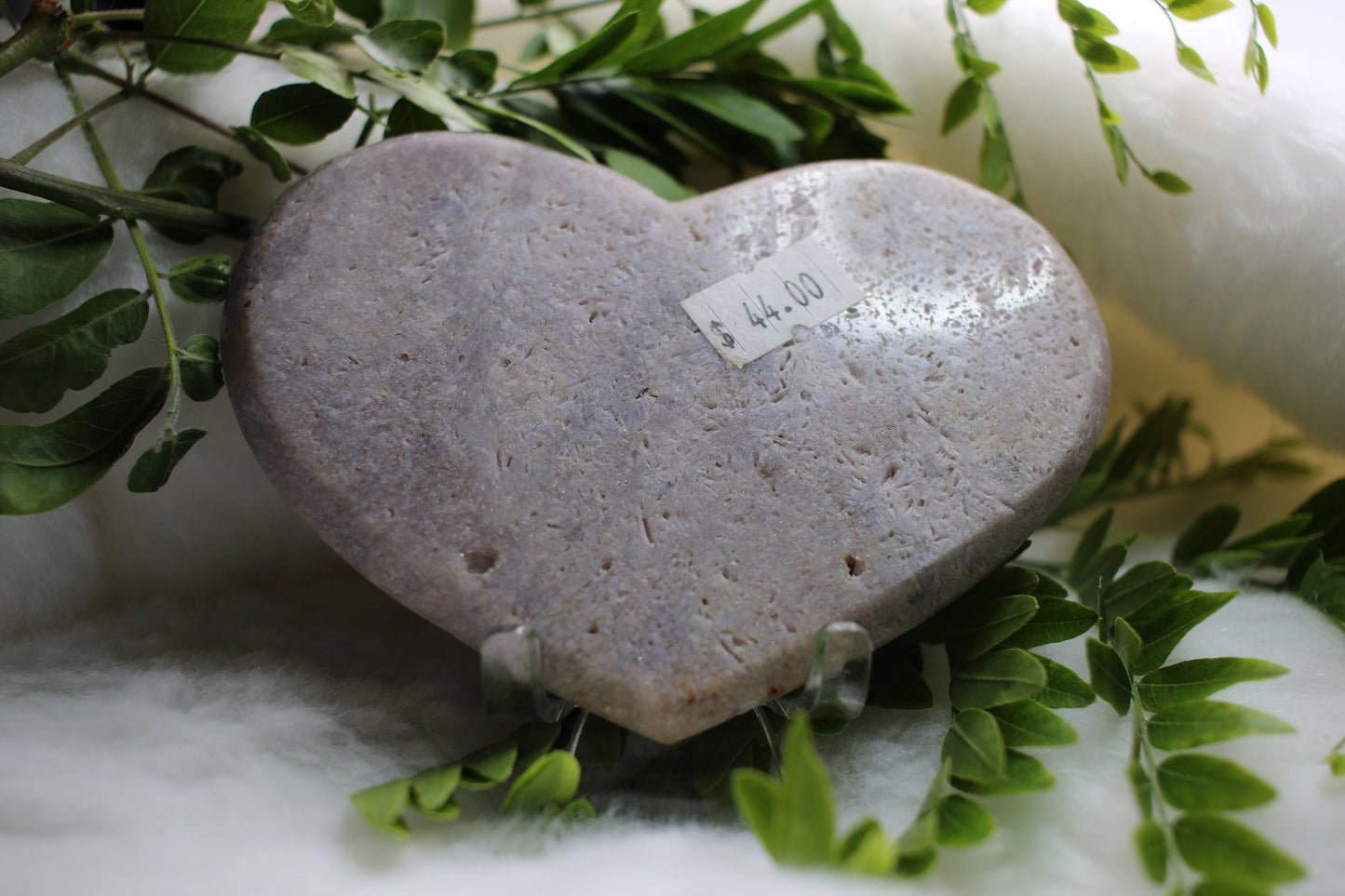 Large Crystal Heart - PINK AMETHYST HEART | Crystal Decor | Crystal Healing
