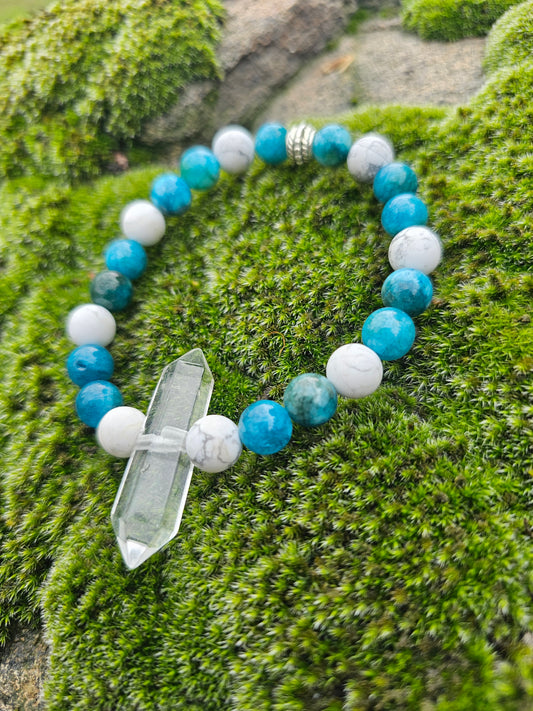 Blue Apatite Bracelet