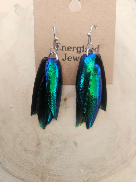Jewel Beetle Earrings