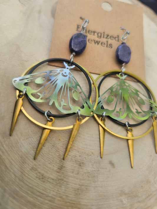 Chrysalis Echo Lapis Lazuli Earrings