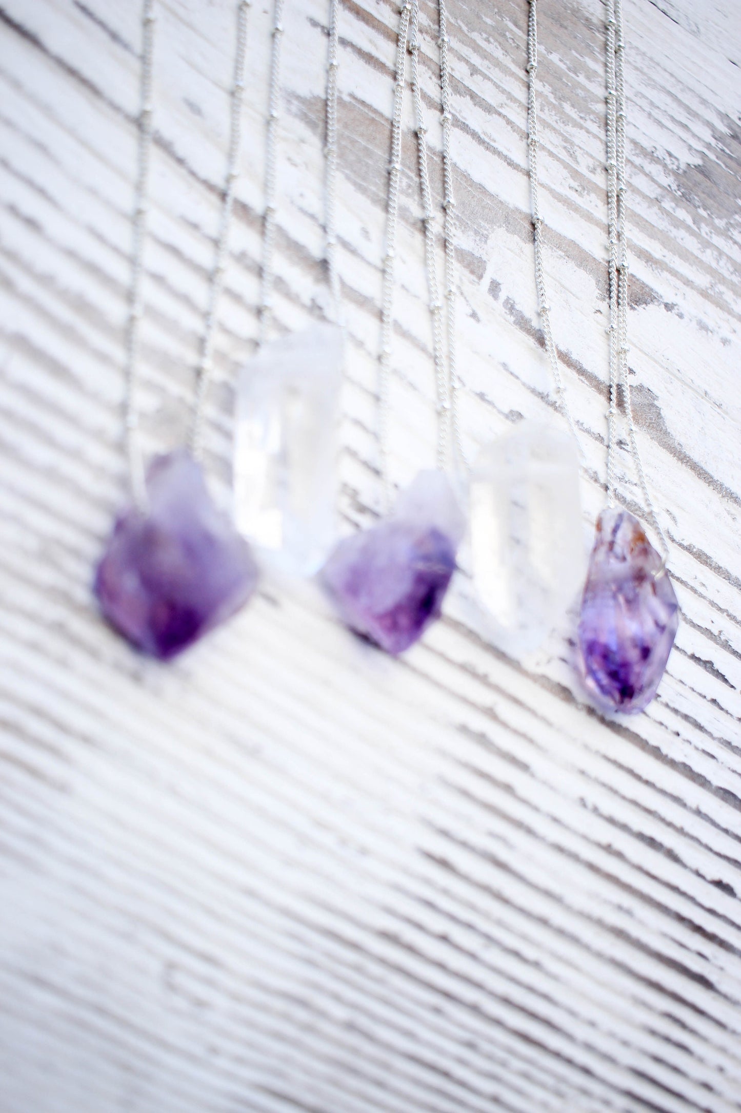 RAW CRYSTAL Necklace for Women - Raw Amethyst -Amethyst Necklace | Raw Crystal Jewelry | Amethyst necklace - Gift for Her - Gifts under 20