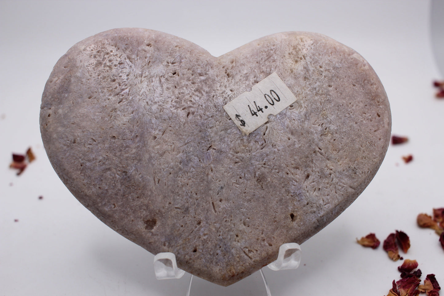 Large Crystal Heart - PINK AMETHYST HEART | Crystal Decor | Crystal Healing