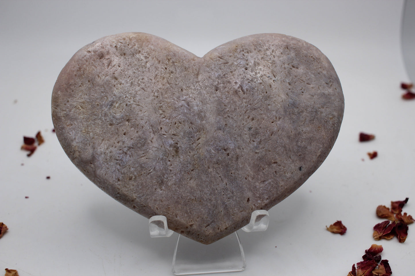 Large Crystal Heart - PINK AMETHYST HEART | Crystal Decor | Crystal Healing