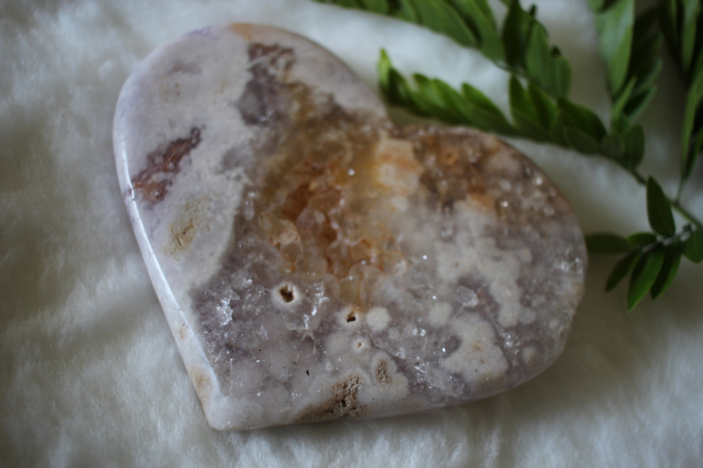 Extra Large Crystal Heart | PINK AMETHYST QUARTZ Heart | Healing Yogo Meditation Crystals for Love Stress Free